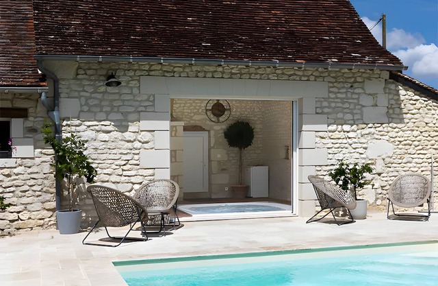 La Clef des Champs - Pool and Jacuzzi - Lémeré