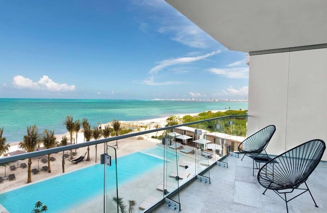 Oceanfront Getaway | Spa, Marina, Swimming Pool + Puerto Cancun Golf