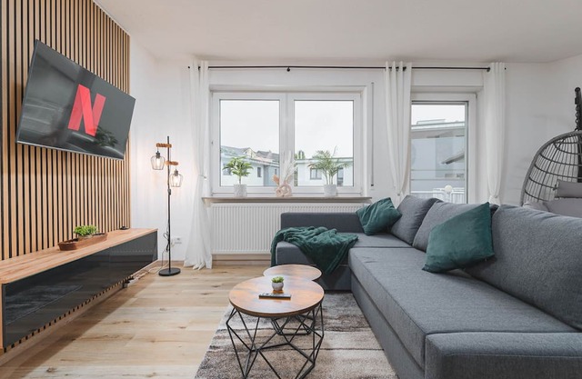 Roomfall Apartment Sinsheim with TG & Wi-Fi & balcony