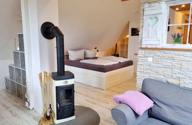 Vacation apartment Ackerblick on a beautiful vacation farm near the Baltic Sea