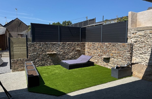 Cosy house with private garden and warm decor