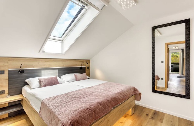 Lux Apartment close to castle Podreda with balcony 2 unit