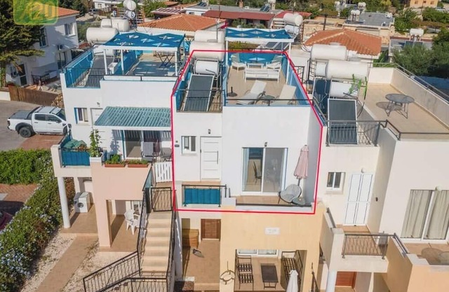 Charming 1-bedroom apartment in Polis Chrysochous with AC, WiFi and sea view