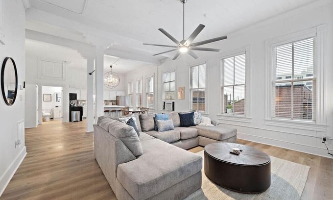 Galveston Apartment | Historic Loft in the Heart of Downtown Galveston