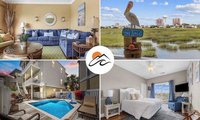 North Myrtle Beach House | Shealy's Seaclusion | 5 BR, 4 BA | Private Pool