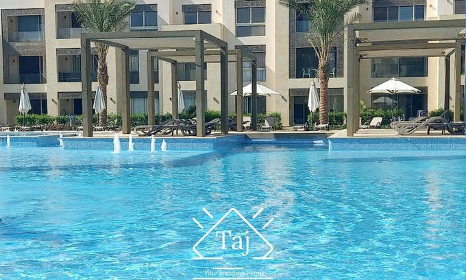El Gouna Apartment | Taj Home, mangroovy 2,5BR pool view.free beach access