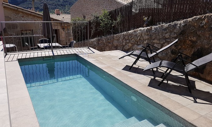 Pollensa House | Charming Townhouse with sunny private pool and terrace in the old town