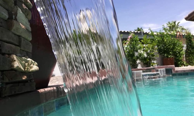 La Quinta Cove House | 3BR Salt Water Pool, Spa and Mountain View in La Quinta Cove, CA Desert!