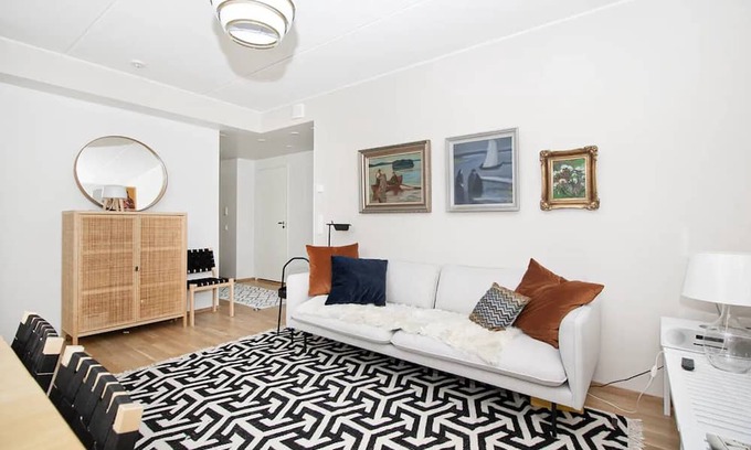 Kuopio Apartment | Stylish Nordic 2BR Apartment with Sauna