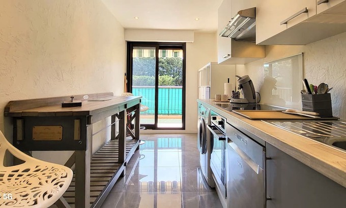 La Napoule Apartment | 1 Bedroom, 4 Guests, AC, Pool, Parking, Golf,