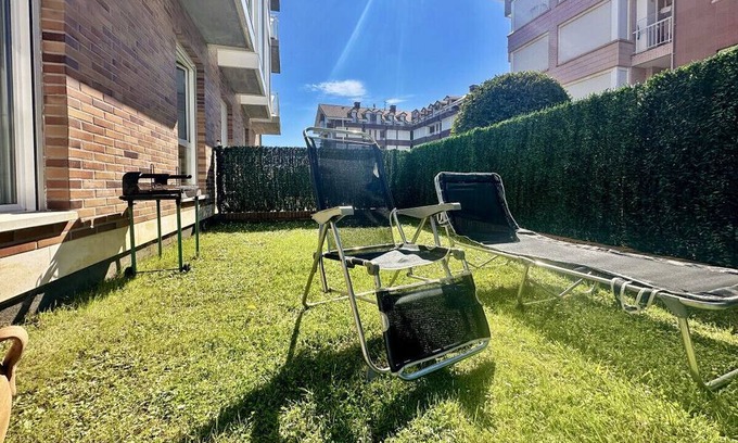 Noja Apartment | Bajo con Jardín y Piscina - Costa Verde 6006