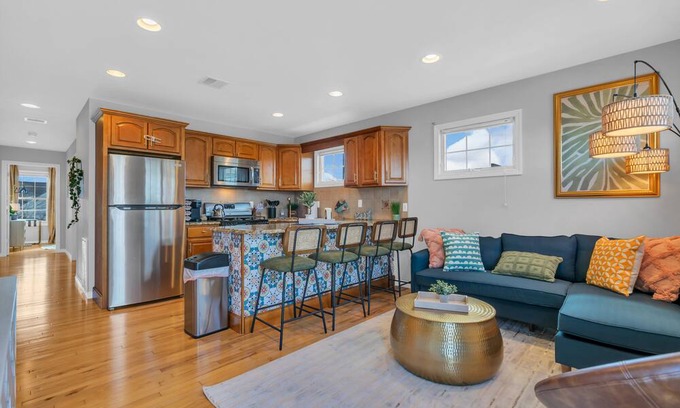 Seaside Heights Apartment | Walk To Beach, Parking for 3 cars, Towels + Linens Included, 4 beach badges