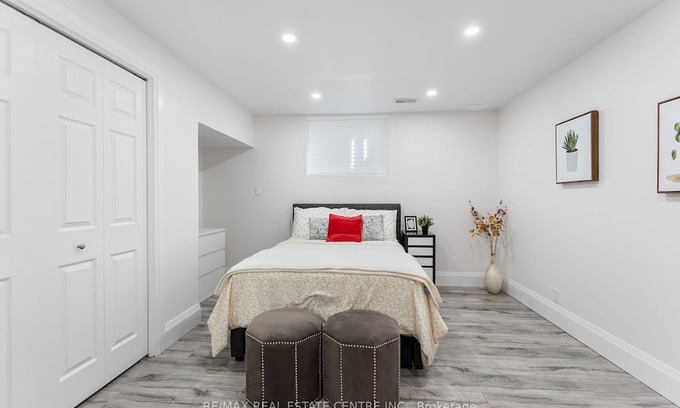 Kitchener House | Beautiful Full Private Basement with Private Bedrooms,Living Room TVS,Dinning