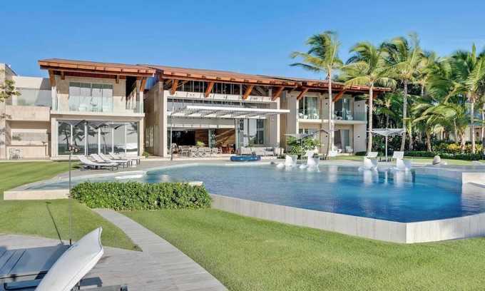 Punta Cana Villa | Architectural Oceanfront Masterpiece w Pool