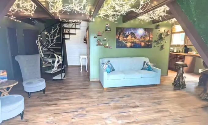 Ocean Shores Villa | 1BR Enchanted Forest Beach Villa - Walk to Beach - Pet-Friendly, Sleeps 5
