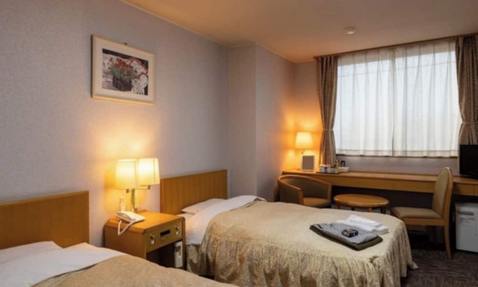 Sagae Hotel | Nonsmoking twin room | Standard room only Lar / Sagae Yamagata