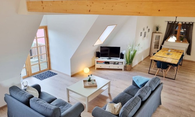 Schwartbuck Apartment | Feldkieker vacation apartment on a beautiful vacation farm near the Baltic Sea