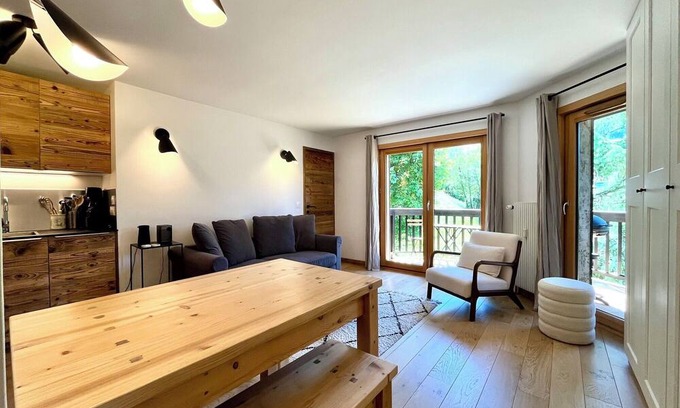Megeve Apartment | Apartment with balcony in the heart of Megève